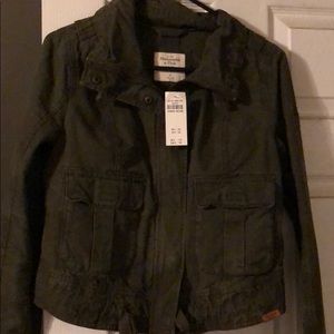 Abercrombie and Fitch military jacket size medium